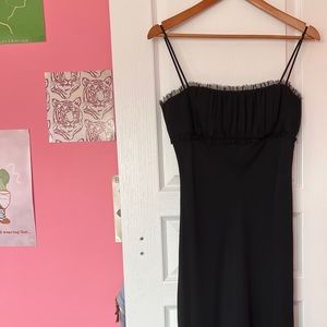 Black Midi Formal Dress